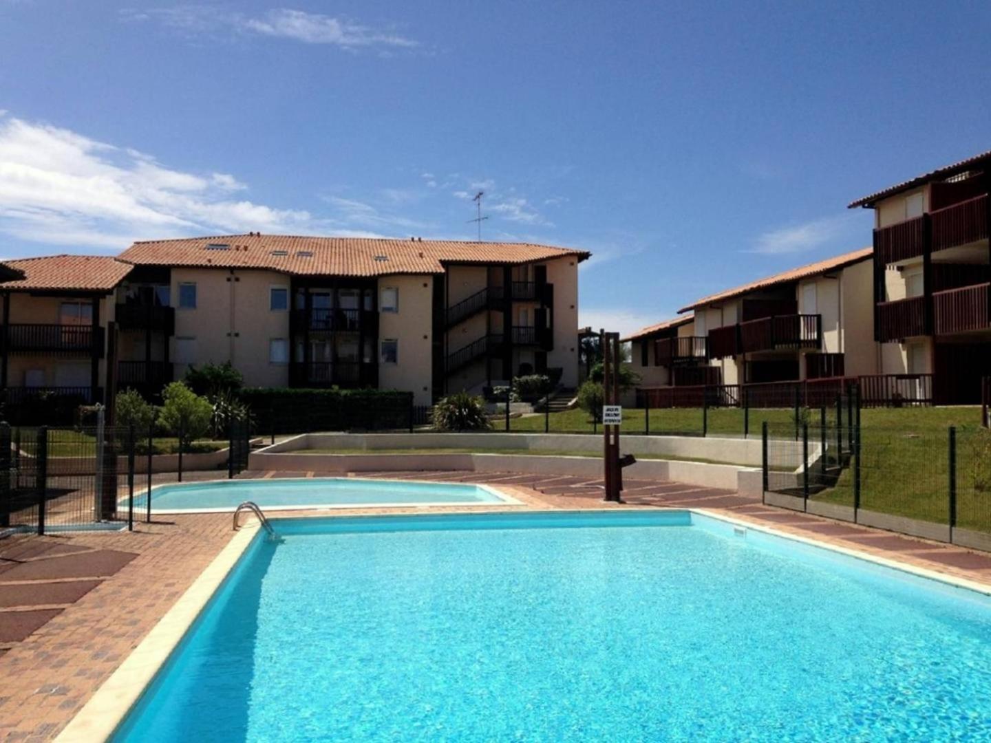 V-Landes 02-Vieux Boucau Appartement 4 Personnes Avec Vue Sur Le Lac Marin Dans Residence Avec Piscine В'є-Буко-ле-Бен Екстер'єр фото